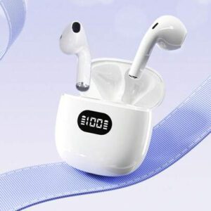 Écouteurs intra-auriculaires à réduction de bruit intelligents ENC, casque intra-auriculaire stéréo HIFI avec affichage de puissance LED, détection de port intelligent, contrôle tactile 3D par empreinte digitale, modes jeu et musique, faible latence, longue durée de vie de la batterie, étanche, convient aux appareils Bluetooth, idéal pour les cadeaux et les vacances