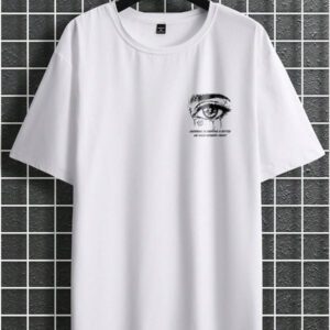 Manfinity LEGND T-shirt à col rond à manches courtes avec imprimé de montagne pour hommes, cadeau pour petit ami, pour sortir