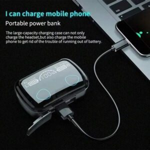 Écouteurs Bluetooth M10 d'origine, oreillettes sport stéréo sans fil avec annulation de bruit, microphone, écouteurs sans fil