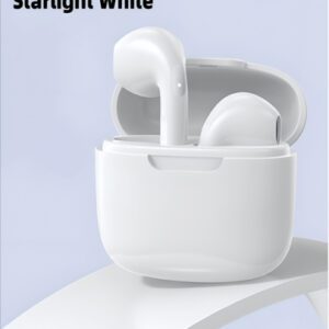 Écouteurs sans fil véritables - compatibles avec Apple et Android, microphone intégré, écouteurs résistants à la transpiration, jusqu'à 24 heures d'autonomie - blanc, écouteurs  sans fil, Airbus's, pour étui Airpuds, autonomie de la batterie (200 mAh), nom Bluetooth (TWS)