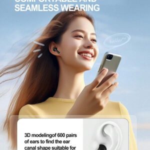 Écouteurs sans fil véritables - compatibles avec Apple et Android, microphone intégré, écouteurs résistants à la transpiration, jusqu'à 24 heures d'autonomie - blanc, écouteurs  sans fil, Airbus's, pour étui Airpuds, autonomie de la batterie (200 mAh), nom Bluetooth (TWS)