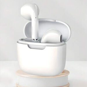 Écouteurs sans fil véritables - compatibles avec Apple et Android, microphone intégré, écouteurs résistants à la transpiration, jusqu'à 24 heures d'autonomie - blanc, écouteurs  sans fil, Airbus's, pour étui Airpuds, autonomie (200 mAh), nom Bluetooth "TWS"