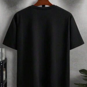 Manfinity Dauomo T-shirt graphique pour Hommes, Club de course de Monaco pour Aventure en Plein Air, Manches Courtes Casual Col Rond, Imprimé Circuit de Monaco, Mélange de Polyester Blanc, Adapté pour le Portage en Extérieur