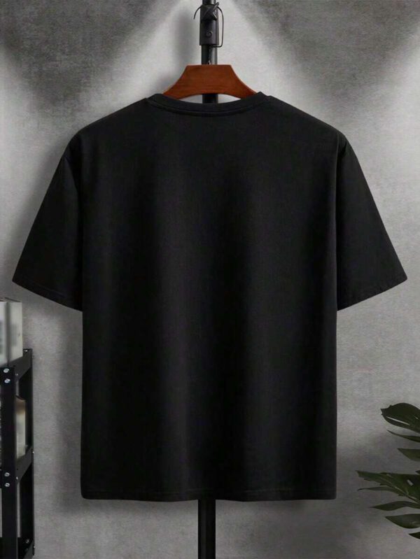 Manfinity Dauomo T-shirt graphique pour Hommes, Club de course de Monaco pour Aventure en Plein Air, Manches Courtes Casual Col Rond, Imprimé Circuit de Monaco, Mélange de Polyester Blanc, Adapté pour le Portage en Extérieur – Image 13