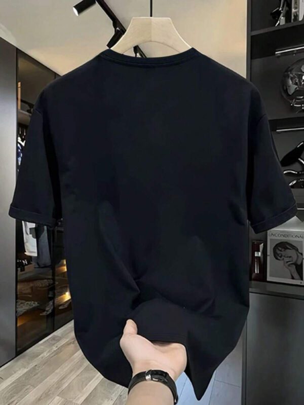 Manfinity Dauomo T-shirt graphique pour Hommes, Club de course de Monaco pour Aventure en Plein Air, Manches Courtes Casual Col Rond, Imprimé Circuit de Monaco, Mélange de Polyester Blanc, Adapté pour le Portage en Extérieur – Image 17