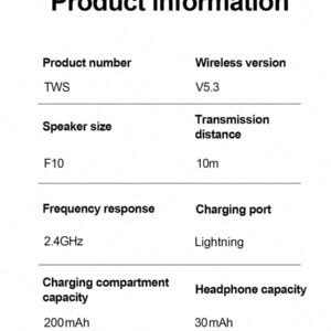 Écouteurs sans fil intra-auriculaires légers avec microphone intégré, écouteurs, écouteurs sans fil, écouteurs