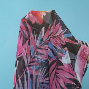 Swim Lushoire Cardigan Kimono Imprimé Tropical Femme Carnaval