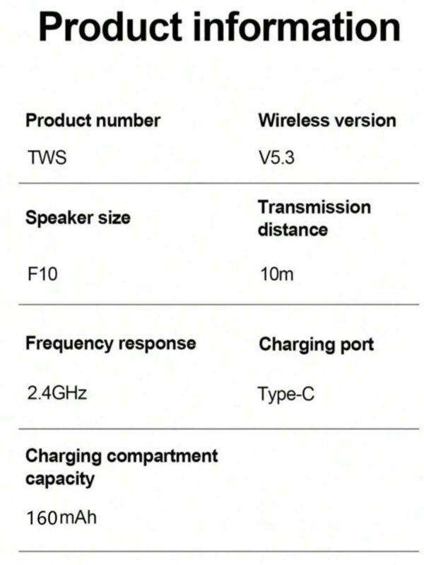 Écouteurs sans fil, casque Bluetooth 5.3 avec étui de charge Lightning inclus, plus de 24 heures d'autonomie, installation sans effort pour téléphone. Casque sans fil, casque supra-auriculaire, casque d'écoute sans fil 160 mAh – Image 4