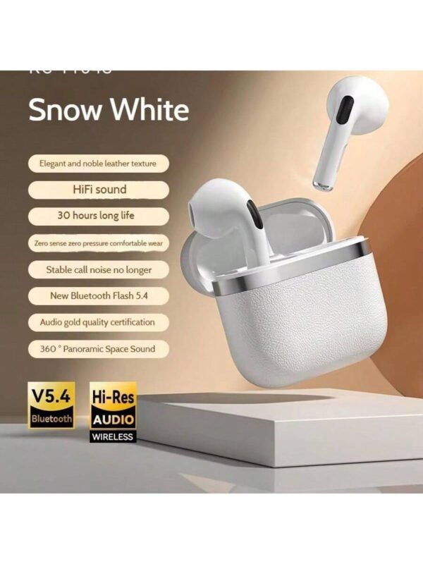 Écouteurs sans fil, casque Bluetooth 5.3 avec étui de charge Lightning inclus, plus de 24 heures d'autonomie, installation sans effort pour téléphone. Casque sans fil, casque supra-auriculaire, casque d'écoute sans fil 160 mAh – Image 8