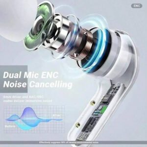 NOUVEAU casque TWS écouteurs sans fil Bluetooth pour jeux avec microphone. Réduction de bruit, graves haute fidélité, écouteurs 150mAh