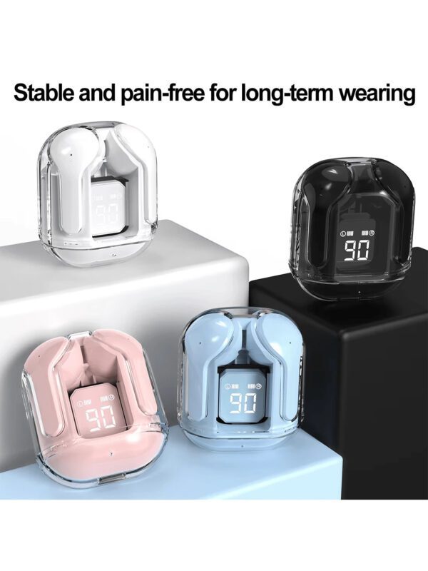 NOUVEAU casque TWS écouteurs sans fil Bluetooth pour jeux avec microphone. Réduction de bruit, graves haute fidélité, écouteurs 150mAh – Image 8