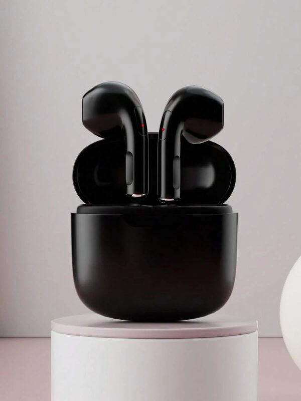 Écouteurs sans fil véritables - compatibles avec Apple et Android, microphone intégré, écouteurs résistants à la transpiration, jusqu'à 24 heures d'autonomie - blanc, écouteurs  sans fil, airbuds, pour étui airpuds – Image 17