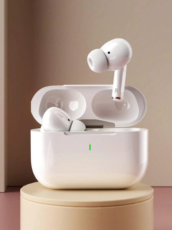 Écouteurs sans fil véritables - compatibles avec Apple et Android, microphone intégré, écouteurs résistants à la transpiration, jusqu'à 24 heures d'autonomie - blanc, écouteurs  sans fil, airbuds, pour étui airpuds – Image 21