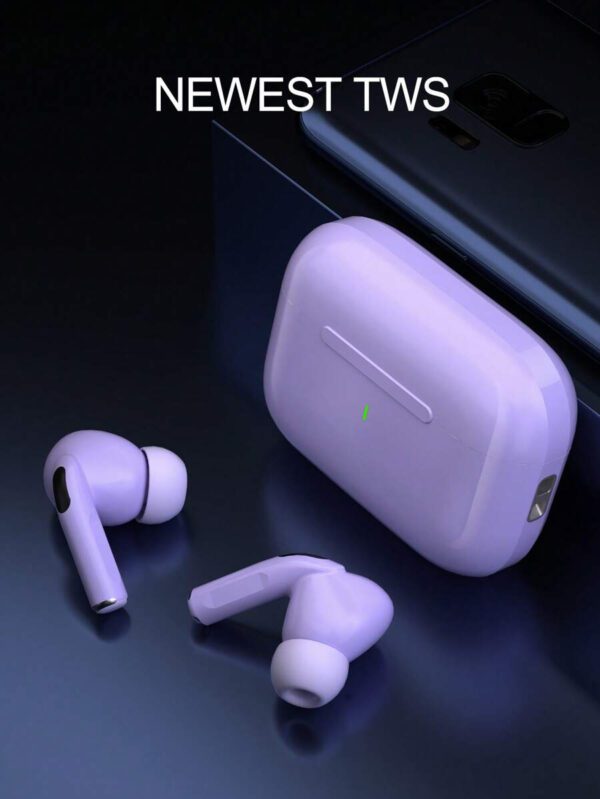 Écouteurs sans fil véritables - compatibles avec Apple et Android, microphone intégré, écouteurs résistants à la transpiration, jusqu'à 24 heures d'autonomie - blanc, écouteurs  sans fil, airbuds, pour étui airpuds – Image 25