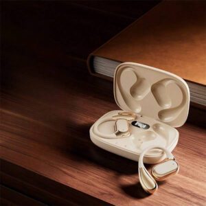 Écouteurs sans fil clip-on pour le sommeil avec écouteurs intelligents - HIFI stéréo basse, appel stéréo HD, écouteurs de sport pour iOS et Android