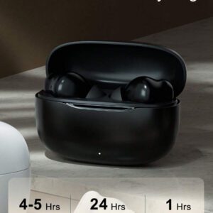 Écouteurs sans fil véritables - compatibles avec Apple et Android, microphone intégré, écouteurs résistants à la transpiration, jusqu'à 24 heures d'autonomie - blanc, écouteurs  sans fil, Airbus's, pour étui Airpuds