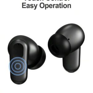 Écouteurs sans fil véritables - compatibles avec Apple et Android, microphone intégré, écouteurs résistants à la transpiration, jusqu'à 24 heures d'autonomie - blanc, écouteurs  sans fil, Airbus's, pour étui Airpuds