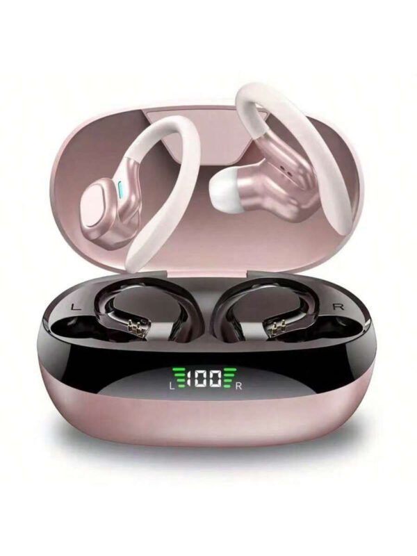 Écouteurs intra-auriculaires sans fil avec une qualité sonore haute-fidélité, puce 5.3, jusqu'à 36 heures de temps de jeu, commande tactile, charge rapide USB-C, indicateur de batterie LED, microphone anti-bruit, batterie lithium-polymère rechargeable. Convient pour les thèmes d'animés, jeux vidéo, séries TV, animaux et films. Idéal pour les sports et les entraînements – Image 4