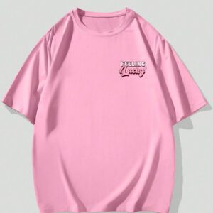 Manfinity Hypemode T-shirt graphique de dés et de slogans pour hommes pour l'été