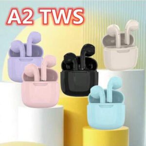Écouteurs intra-auriculaires TWS Bluetooth A2Pro, casque stéréo à faible latence pour le jeu, la pratique sportive avec batterie longue durée de 160 mAh, étanche IPX5, avec micro, compatible Bluetooth 5.3
