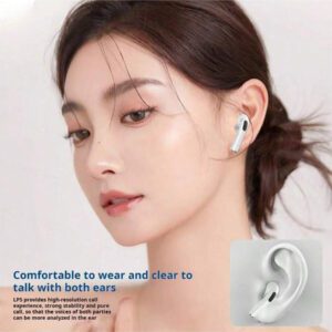 1 pièce Écouteurs Bluetooth sans fil avec affichage LED, stéréo haute fidélité, son haute qualité pour le jeu et les sports, compatible avec l'iPhone, petit et portable, son stéréo immersif, contrôle tactile intuitif, écouteurs sans fil intra-auriculaires mini avec boîtier de charge