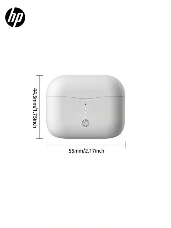 HP Écouteurs sans fil HP avec qualité sonore premium, jumelage automatique 5.3, jusqu'à 30h d'autonomie, légers avec microphone, compatibles Android, casque et haut-parleur de jeu avec microphone, cadeau pour les fêtes, cadeau de la Saint-Valentin – Image 21