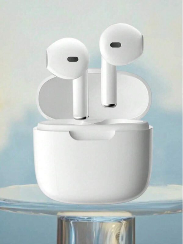 Écouteurs sans fil véritables, casque sans fil avec étui de recharge inclus, plus de 24 heures d'autonomie, configuration sans effort pour téléphone, casques, casques sans fil, casques – Image 2