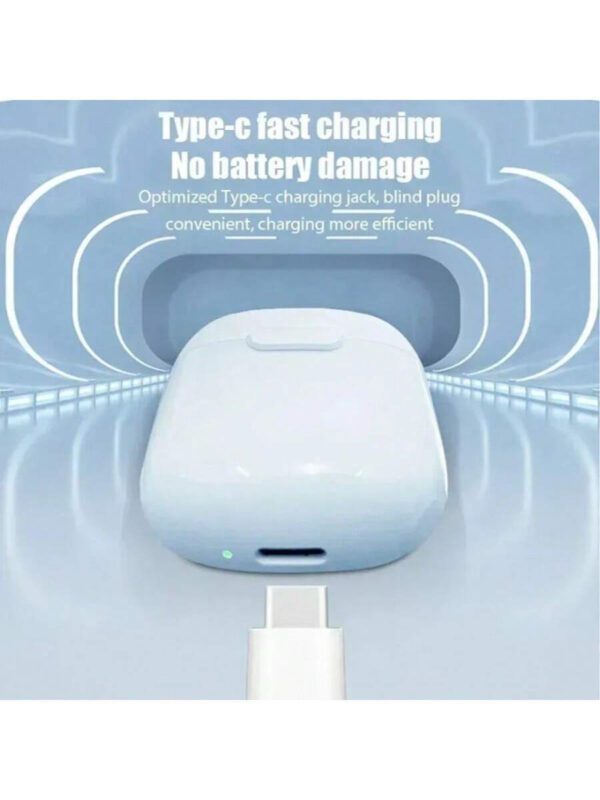 Écouteurs sans fil véritables, casque sans fil avec étui de recharge inclus, plus de 24 heures d'autonomie, configuration sans effort pour téléphone, casques, casques sans fil, casques – Image 5