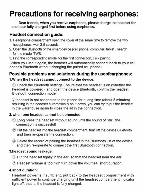 Écouteurs sans fil véritables, casque sans fil avec étui de recharge inclus, plus de 24 heures d'autonomie, configuration sans effort pour téléphone, casques, casques sans fil, casques – Image 11