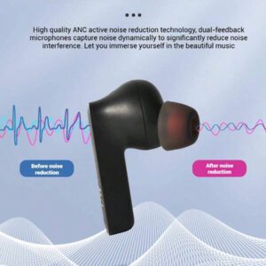 JBL Écouteurs intra-auriculaires Bluetooth sans fil JBLTUNE230NCTWS, réduction active du bruit adaptative, écouteurs intra-auriculaires, sport, course à pied, appels étanches