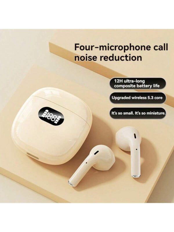 Écouteurs sans fil design, partiellement insérés dans l'oreille, avec contrôle tactile intelligent, appairage automatique et fonctions d'assistant vocal. Audio haute performance, idéal pour les sports et les activités de plein air, confortable, appairage instantané, compatible avec Samsung et – Image 21