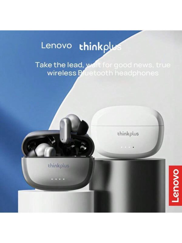 Lenovo LP56 Écouteurs sans fil | Écouteurs sans fil Pro | Double pilote + audio Hi-Fi | Capteur à effet Hall Appariement automatique | Commande tactile | Synchronisation multi-appareils – Image 10