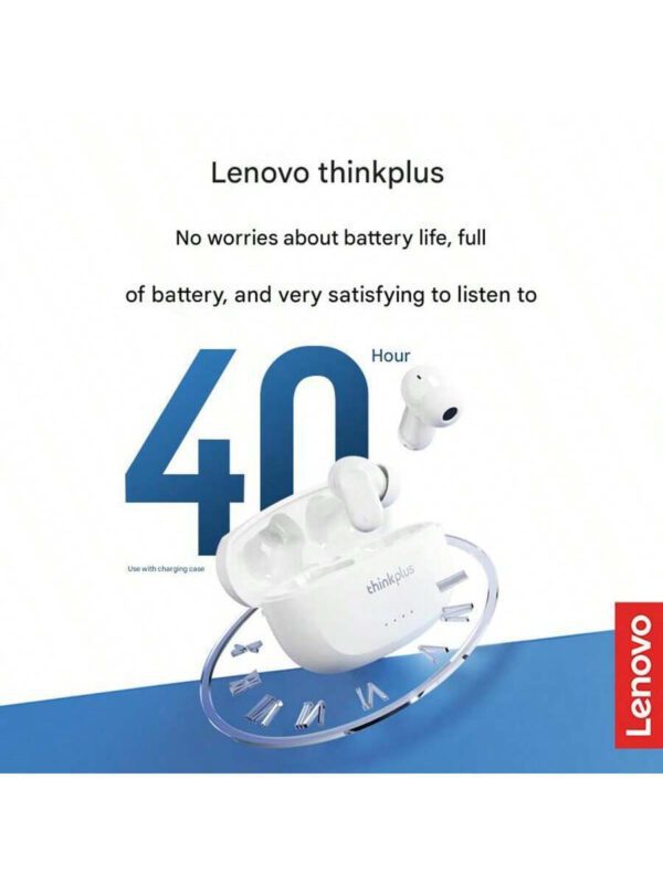 Lenovo LP56 Écouteurs sans fil | Écouteurs sans fil Pro | Double pilote + audio Hi-Fi | Capteur à effet Hall Appariement automatique | Commande tactile | Synchronisation multi-appareils – Image 12
