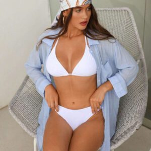 SHEIN Swim Basics Cardigan Kimono À Épaules Tombantes Couleur Unie