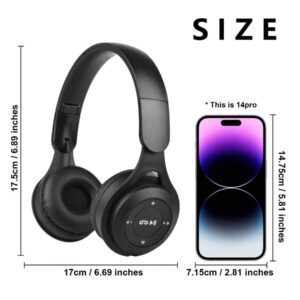 Casque sans fil monté sur la tête Macaron, pliable, télescopique, avec caisson de basse HIFI et microphone intégré. Cadeau pas cher pour la nouvelle année et la Saint-Valentin. Élégant casque sans fil.