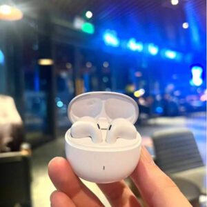 Écouteurs sans fil véritables - compatibles avec Apple et Android, microphone intégré, écouteurs résistants à la transpiration, jusqu'à 24 heures d'autonomie - blanc, écouteurs  sans fil, Airbus's, pour étui Airpuds, autonomie (200 mAh), nom Bluetooth "TWS"