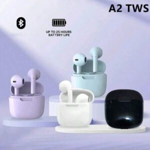 Écouteurs intra-auriculaires TWS Bluetooth A2Pro, casque stéréo à faible latence pour le jeu, la pratique sportive avec batterie longue durée de 160 mAh, étanche IPX5, avec micro, compatible Bluetooth 5.3