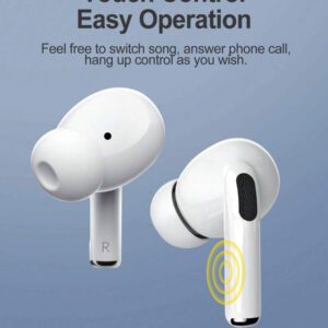 Écouteurs sans fil véritables, casque sans fil avec étui de recharge inclus, plus de 24 heures d'autonomie, configuration sans effort pour téléphone, casque, casque sans fil, casque