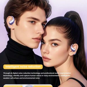 NEW SENYANG Nouveaux écouteurs intra-auriculaires sans fil simples pour couples SENYANG. Mini écouteurs stéréo HD 9D Dolby Bass HIFI pour le sport, la musique et les appels sur Android et les téléphones portables. Oreillettes intelligentes pour le jeu