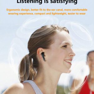 NEW SENYANG Nouveaux écouteurs intra-auriculaires sans fil simples pour couples SENYANG. Mini écouteurs stéréo HD 9D Dolby Bass HIFI pour le sport, la musique et les appels sur Android et les téléphones portables. Oreillettes intelligentes pour le jeu