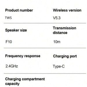 Écouteurs sans fil bluetooth intra-auriculaires X83 TWS, réduction de bruit, endurance ultra longue, contrôle tactile TWS, écouteurs de sport stéréo