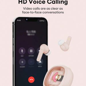 Sanrio Écouteurs Bluetooth SAANRIO KUROMI BL51, intra-auriculaires, son stéréo surround HIFI de haute qualité, microphone HD 5,3, réduction intelligente du bruit, musique et jeux, faible latence, longue durée de vie de la batterie, port confortable avec réduction passive du bruit, écouteurs sans fil