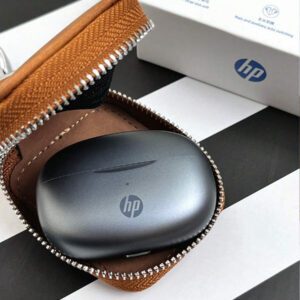 HP Casque sans fil HP: 30 heures d'autonomie, adapté à la vie sportive, compatible avec Android et iOS, prise en charge des appels vocaux, convient aux femmes, aux enfants, aux hommes et aux adultes, livré avec un sac de rangement pour casque, cadeau de Noël