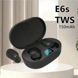 Écouteurs Bluetooth sans fil 2025 E6S, écouteurs TWS A6S avec micro, antibruit