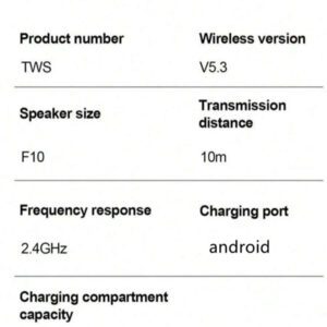 Écouteurs Bluetooth sans fil 2025 E6S, écouteurs TWS A6S avec micro, antibruit