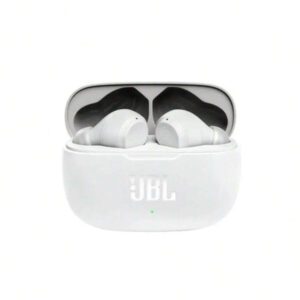 JBL Écouteurs intra-auriculaires sans fil JBL Wave 200TWS d'origine, son grave profond JBL, Bluetooth 5.0 W200TWS, écouteurs sans fil TWS véritables JBL pour le sport