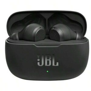 JBL Écouteurs intra-auriculaires sans fil JBL Wave 200TWS d'origine, son grave profond JBL, Bluetooth 5.0 W200TWS, écouteurs sans fil TWS véritables JBL pour le sport