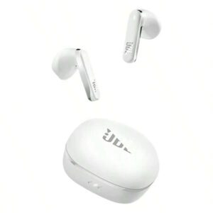 JBL Casque Bluetooth sans fil T280TWS X3 Appels clairs de haute qualité Mode de jeu à faible latence Résistance à l'eau IPX4 Port insensé Longue durée de vie de la batterie Blanc