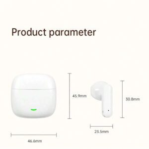 Écouteurs sans fil, écouteurs sans fil - compatibles avec Apple et Android, avec microphone intégré, écouteurs résistants à la transpiration, blanc, écouteurs  sans fil, Airbud's, écouteurs vraiment sans fil
