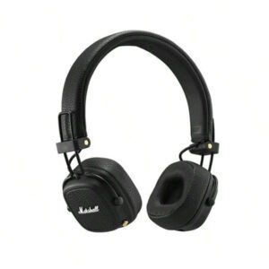 Marshall Casque sans fil Marshall Major III 3 avec microphone, écouteurs de jeu à basses profondes pliables, casque Bluetooth de musique rock sportive